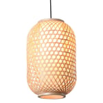 GaoF Japanese style Bamboo Weaving Pendant Lamp DIY Rattan Cage lantern Chandeliers Chinese-style Retro Hanging Lights Teahouse Bar Cafe Club Decoration Lighting Fixture E27