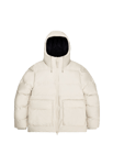 Rains Alta Puffer Cargo Jacket W3T3 Beige