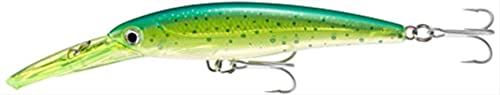 Rapala - Leurre de Pêche X-Rap Magnum - Matériel de Pêche avec Grande Bavette Plongeante - Leurre Pêche en Mer - Profondeur de Nage 3m - 11cm / 22g - Fabriqué en Estonie - Hot Pink UV Multicolore