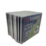 Verbatim 10 Pack CD-RW Hi Speed Colour 80 Min/700mb 8-12x Speed Compact Disc