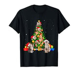 Cat Christmas Tree X-Mas Funny Gift T-Shirt