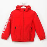 Napapijri Boys K ALOY zipper closure hooded jacket GA4EPF boy - Red - Size 8Y