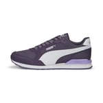 PUMA Homme St Runner V3 NL Basket, Purple Charcoal White-Spring Lavender, 35.5 EU