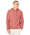 Champion Men's Reverse Weave Pullover, Sweatshirt, Sandalwood Red Left Chest C, 3XL