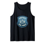 Protect Our Parks National Parks Vintage Retro Badge Tank Top