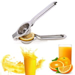 Lemon Squeezer, Manual Lemon Squeezers,Juice Extractor Single Press Hand Lime Citrus Fruit Juicer, Stainless Steel Manual Lemonand Lime Juice Squeezer