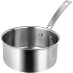 Sitram 712030, Grande Casserole Horeca R en acier inoxydable qualité professionnelle diam. 28 cm - tous feux dont induction - sans PFOA, manche rivetée - fabrication française