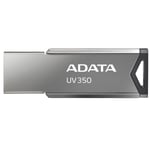 Adata UV350 256GB USB3.2 Silver Flash Drive