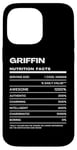 iPhone 14 Pro Max Griffin Nutrition Facts Name Funny Case