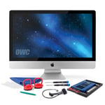 OWC 480GB SSD Upgrade Bundle For 2011 iMacs, OWC 480GB Mercury Extreme Pro 6G SSD, AdaptaDrive 2.5" to 3.5" Drive Converter Bracket, In-line Digital Thermal Sensor Cable, Installation tools