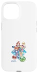 Coque pour iPhone 15 Puyopuyo Arles Amity Pommes