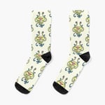 Chaussettes Taille Unique Classic Dnd Beasties - Flumph Nouveauté Fantaisie Motif Fou Équipage Décontracté Pour Hommes Femmes