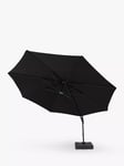 Royalcraft 3.5m Freestanding Round Parasol & Base, Grey