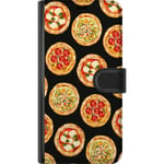 Lompakkokotelo Xiaomi 13T Pro-laitteelle, jossa on Pizza kuvio