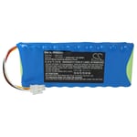 vhbw Batterie remplacement pour Huntleigh 400-316 pour appareil médical (3500mAh, 12V, NiMH)