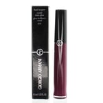 Giorgio Armani Purple Lip Gloss Flash Laquer Crystal Shine 604