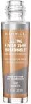 Rimmel London Lasting Finish Breathable Foundation, Spf 20, 502 noisette