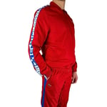 Lacoste Mens Tracksuit Track Top & Jogger Red Blue | M - Medium BNWT RRP £220