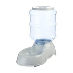 Herzberg HG04180, Distributeur Automatique de Croquettes 3,5L, Mangeoire Automatique pour Animaux de Compagnie, Bouteille Transparente, Base Antidérapante, Facile à Nettoyer et à Utiliser