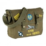 Vanoimports Canvas messenger bag - B-17 Flying fortress