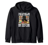 That What I Do I Read Books I Quilt Funny Cat Knitting Lover Zip Hoodie