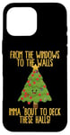 Coque pour iPhone 16 Pro Max From The Window To The Wall Poème de Noël avec citation de Noël