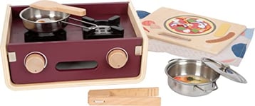 small foot Cuisine pour Enfants Camping Tasty, Cuisine de Jeu avec de Nombreux Accessoires, à partir de 3 Ans, 12390