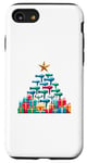 Coque pour iPhone SE (2020) / 7 / 8 Christmas Tree Sèche-cheveux Coiffure Coiffeur Coiffeuse