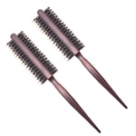 2pcs big roller brush Small Round Hair Brush Styling Hair Brush Curling f