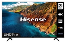 HISENSE 50AE7000FTUK 50-inch 4K UHD HDR Smart TV with Freeview play, and Alexa Built-in (2020 series) [Amazon Exclusive], Black