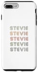 Coque pour iPhone 7 Plus/8 Plus T-shirt Love Heart Stevie Style grunge/vintage noir Stevie