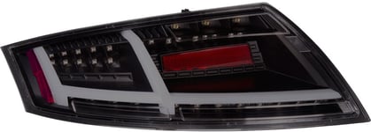 LED Baklyktspaket Audi TT 2006-2013 Svart/Rökgrå with Dynamic Indicato - Audi - Tt