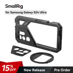 SmallRig Galaxy S24 Mobile Phone Cage, Phone Case for Samsung Galaxy S24 Ultra