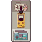 Sony Xperia XZ3 Genomskinligt Skal Nintendo Retro