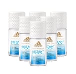 Adidas Women Instant Cool Roll-on Deodorant Antiperspirant Mint 50ml