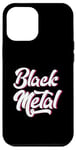 Coque pour iPhone 15 Pro Max Black Metal et Death Metal Headbanger Rock Heavy Music