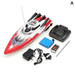 High Speed Rc Boat Racing Remote Control Ship For Children A Red