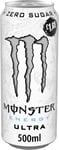 Monster Ultra Energy Drink, 9 Pack, 500ml Cans, Sugar-Free, Refreshing Boost