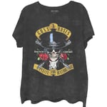 Guns N Roses Barn/Barn Appetite For Destruction T-shirt 11 Black 11-12 Years