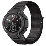 Nylonarmband Amazfit T-Rex Pro/T-Rex Svart