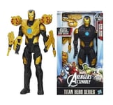 Actiefiguur Avengers - Marvel - Titan Hero Series - Iron Man Gold wea - P1398z