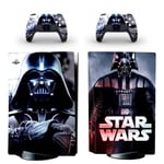 Sticker Ps5,Skin Pour Ps5 Playstation 5 Avec Lecteur Optique Console Et 2 Contrôleurs - Star Wars