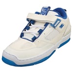 DC Shoes Js 1 Mens Skate Trainers in White Blue - 10 UK