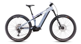 Vtt electrique tout suspendu cube stereo hybrid one44 hpc race 800 shimano deore xt 12v 800 wh 27 5   bleu pigeon art 2025