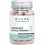 D-LAB Nutricosmetics Complexe Cycle Feminin Hormonal Balance Complex Food Supplement, 1 Month