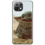 ERT GROUP Coque de téléphone Portable pour Xiaomi 11 Lite 4G/5G Original et sous Licence Officielle Star Wars Motif Baby Yoda 003, Coque en TPU