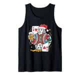 King Of Hearts With Beer - Vintage Card Game Beer Lover Tank Top