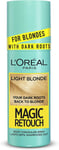 L'Oréal Magic Retouch Dark Roots, Temporary Hair Colour for Dyed Blonde Hair, 