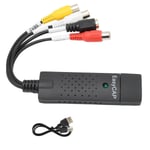 Capture Card USB2.0 4-kanavainen DVD VHS Stereo Audio Video Acquisition Adapter for Windows