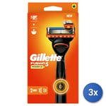 3x Gillette Rasoir Fusion 5 Ove